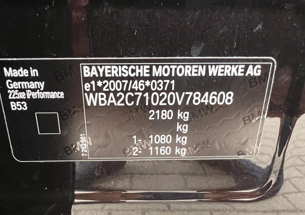 BMW Seria 2 cena 60900 przebieg: 119000, rok produkcji 2016 z Świątniki Górne małe 742